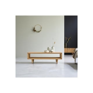 View of OROA Jonak Scandinavian Style Coffee Table - Bed Bath & Beyond - 36380400