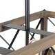 preview thumbnail 15 of 15, Cobert Farmhouse Linear Wood Island Chandelier Kitchen Hanging Lights