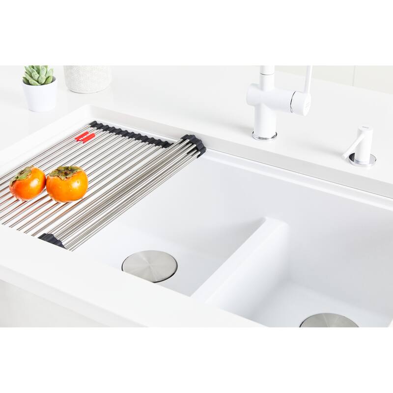 Franke MAG1601812LD Maris 33" Undermount Low Divide 60/40 Double Basin