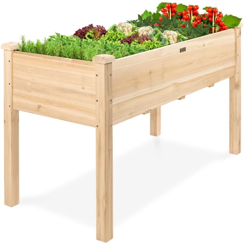 Raised Garden Bed - 48"D x 24"W x 30"H