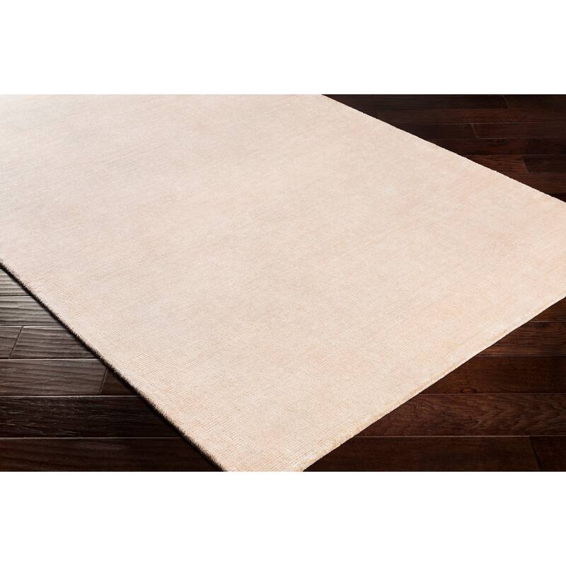 Alise Handmade Nylon Solid Area Rug