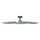 preview thumbnail 10 of 9, 52" Modern Sage Green ABS 3-Blade Outdoor Ceiling Fan without Light