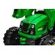 preview thumbnail 7 of 6, Kids Ride On Excavator, 12V Battery Powered 2 Speeds Construction Vehicles, Front Loader With Horn - Green