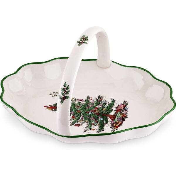 Spode Christmas Tree Oval Bread Basket Bed Bath & Beyond 38886479