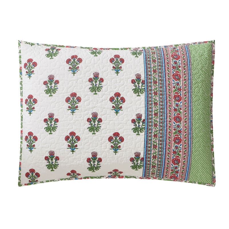 Modern Heirloom Serena Floral Reversible Cotton Quilt Set
