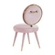 preview thumbnail 4 of 22, Kylie Oval-back Armless Velvet Dining Chair