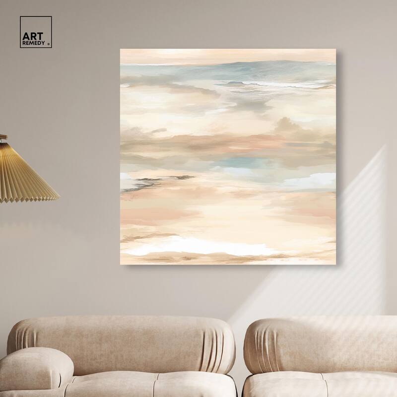 Roseate Skyfall I Canvas by Art Remedy, Gallery Wrapped