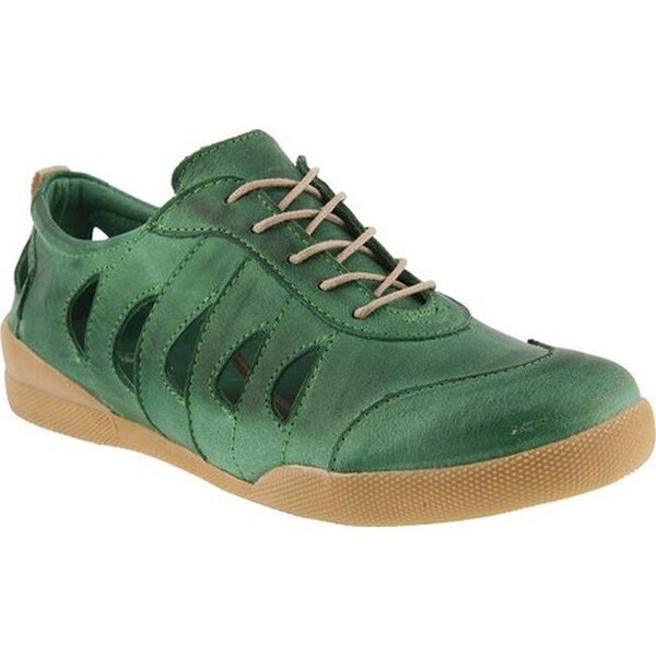 Green leather sneakers womens clearance
