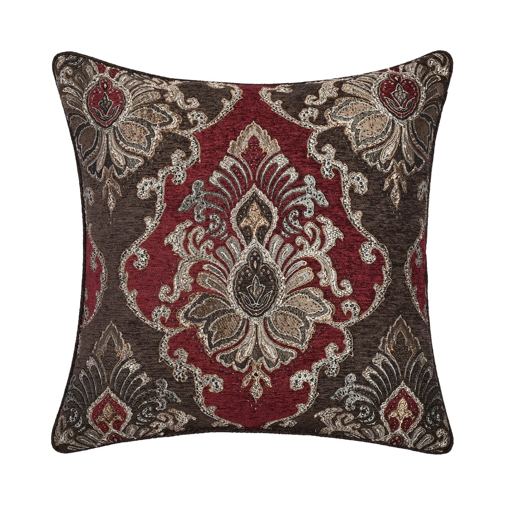 J. Queen New York Cerino 20" Square Decorative Throw Pillow