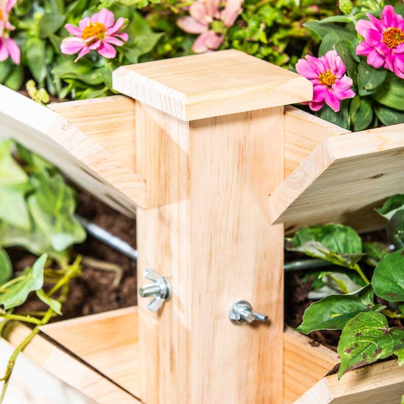 22" Wooden Raised Bed Garden
