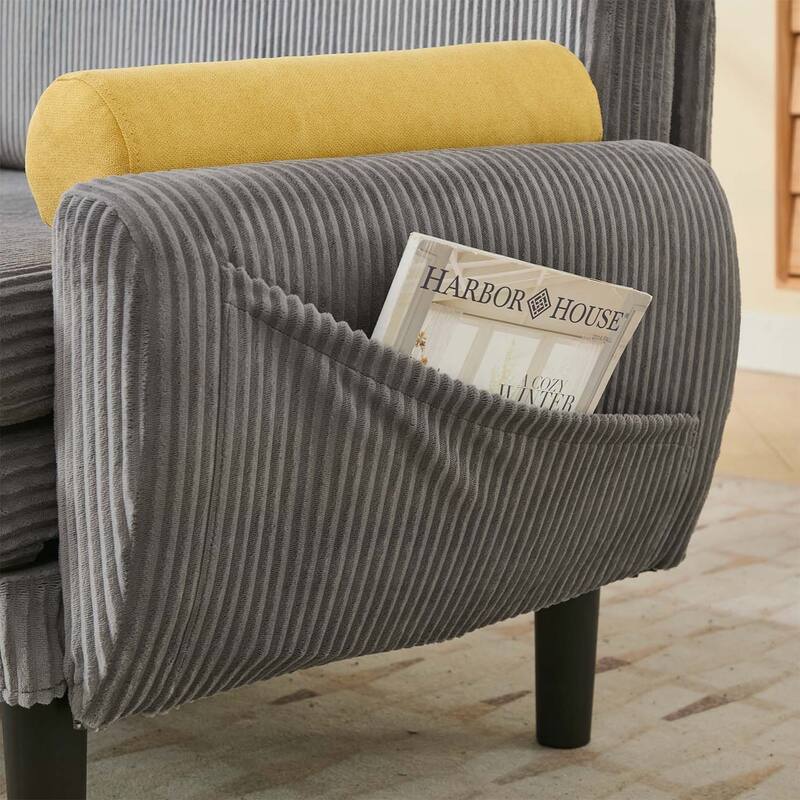 Multiform Sofa for Living Room with Storage Pocket,USB Charger