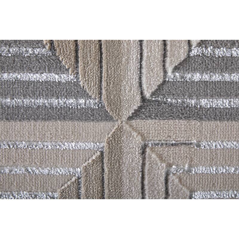 Jewel 3134F Geometric Modern Area Rug - 6'7" x 9'6"