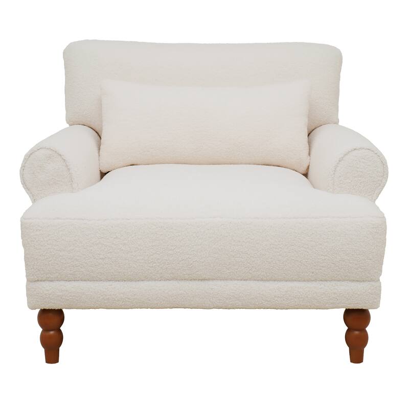 Naci Modern Fabric Accent Chair by Christopher Knight Home