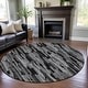 preview thumbnail 29 of 44, Premium Washable Super Soft Modern Contemporary Mayfield Rug Gray - 8' x 8'