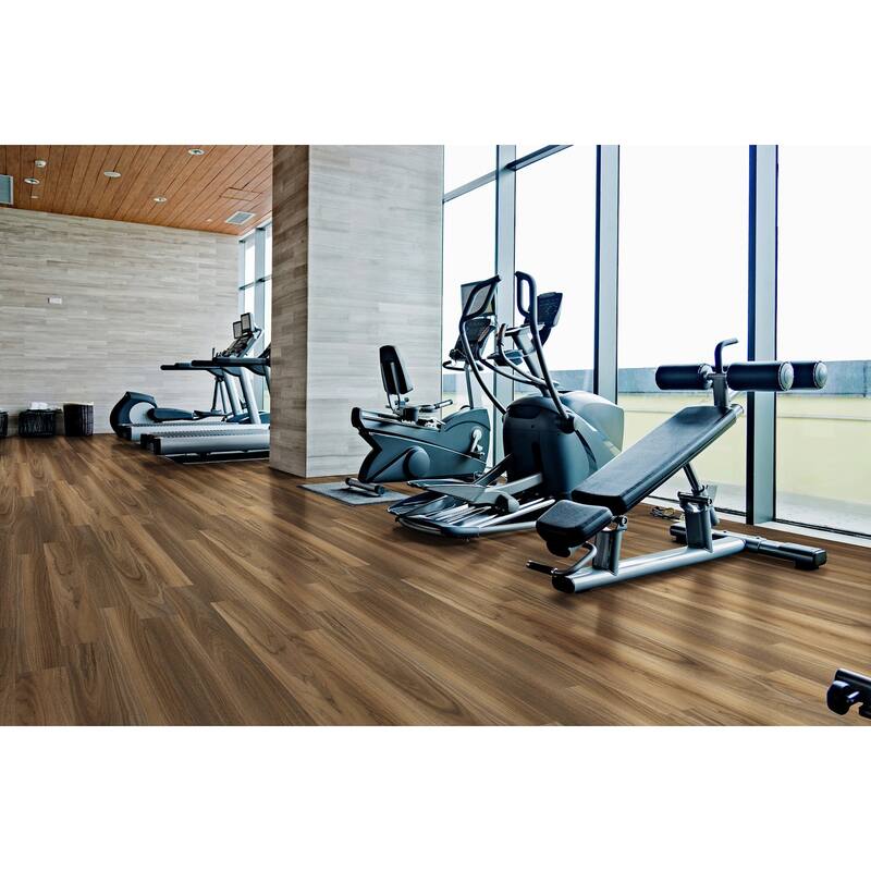 Ackland AKVTV-QR Brushwood 94" x 1" Vinyl Glue Down Vinyl Flooring