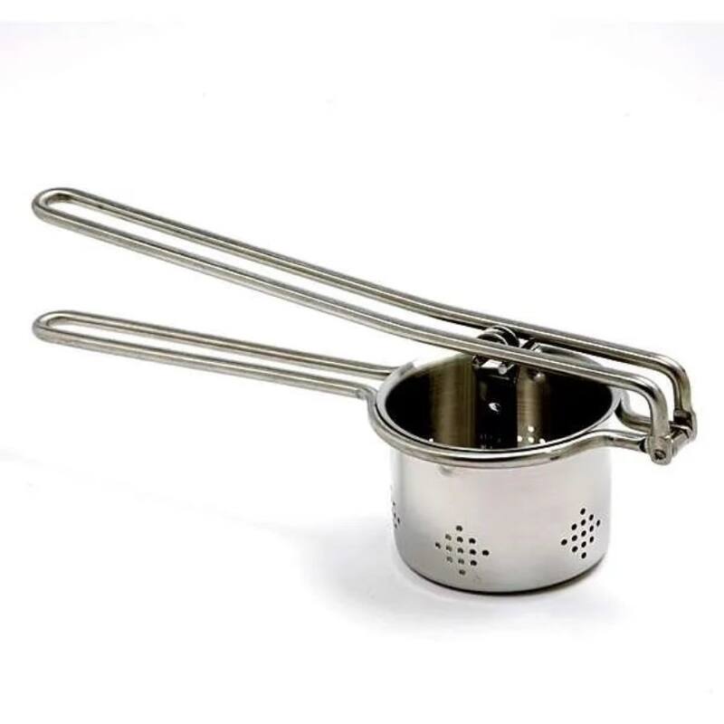 Norpro Commercial Grade Stainless Steel Potato Ricer - 22oz Capacity - Silver