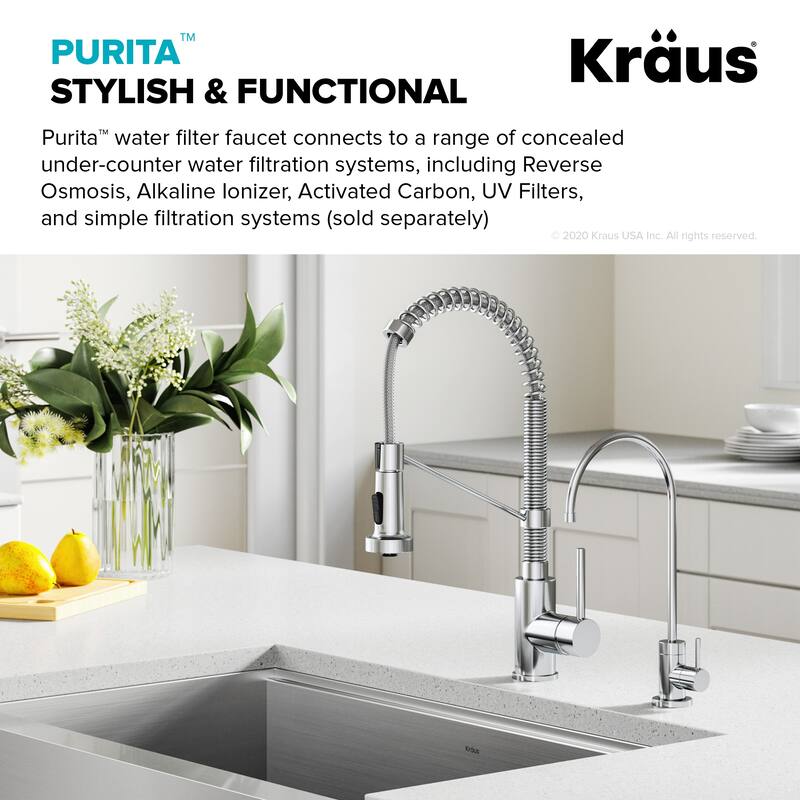 Kraus Purita Drinking Water Dispenser Beverage Kitchen Faucet