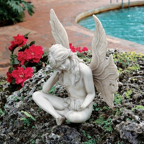 Gazing Garden Fairy Statue