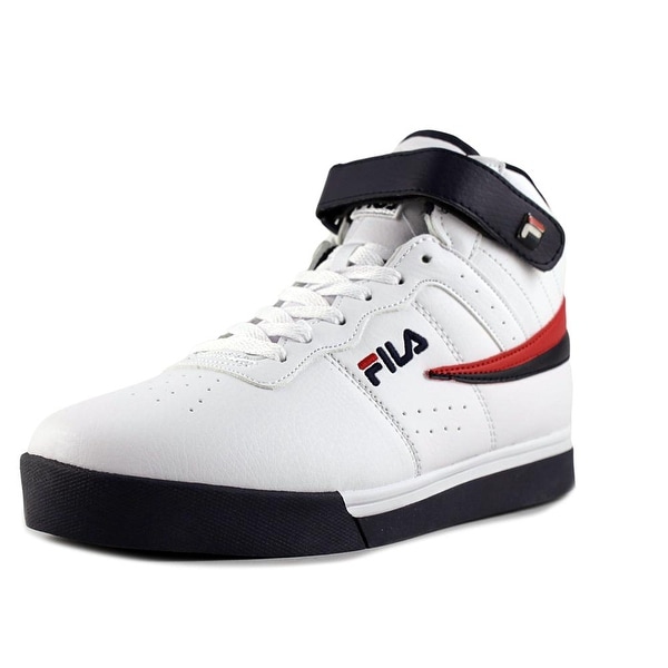 Fila Vulc 13 Mid Plus Men Round Toe Synthetic White Sneakers