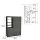 preview thumbnail 7 of 5, Twin Over Twin Floor Bunk Bed with Safety Guardrails Low-Profile Design(200lb Capacity)