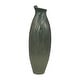 preview thumbnail 8 of 45, Ceramic Stylish Rubpert Contemporary Vase - Green