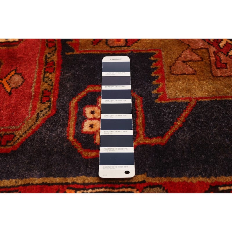 ECARPETGALLERY Hand-knotted Konya Anatolian Red Wool Rug - 3'10 x 7'0
