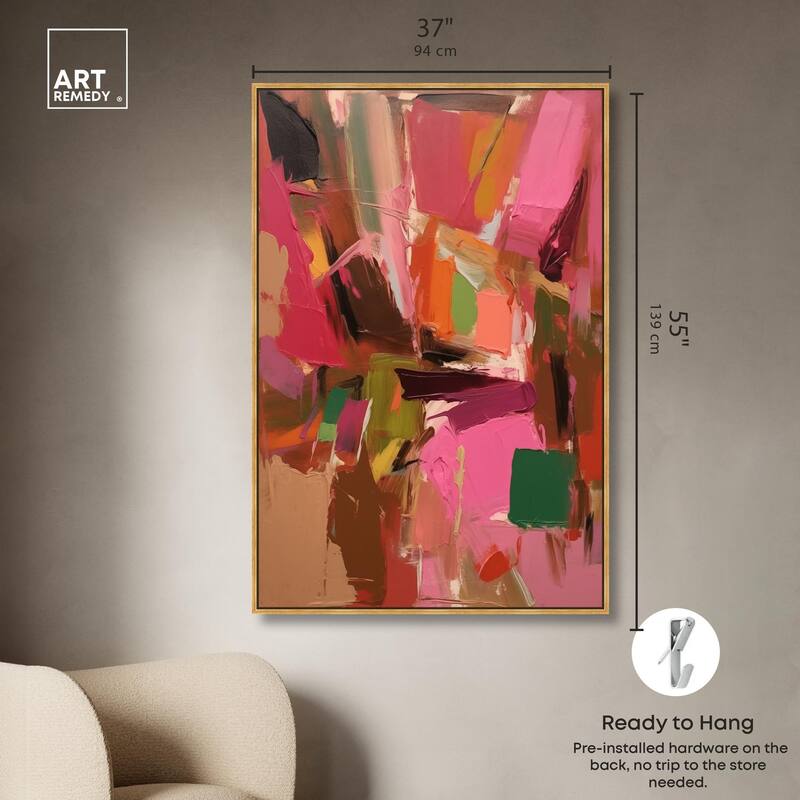 Impulse and Instinct Canvas by Art Remedy