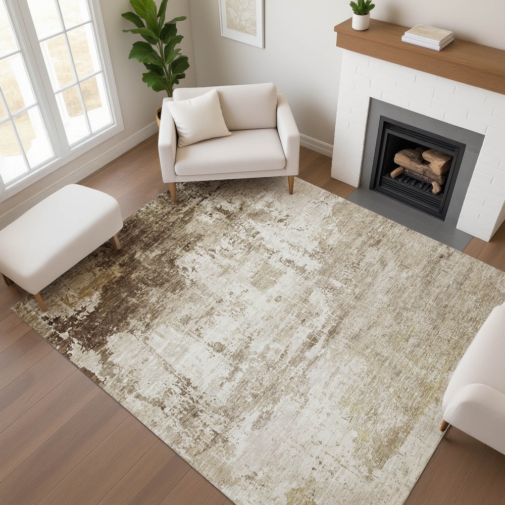 Premium Washable Super Soft Abstract Glam Mayfield Rug
