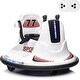 preview thumbnail 16 of 18, Electric Ride-On Bumper Car with Remote Control, Featuring LED Lights and 360-Degree Spin, Suitable for Indoor and Outdoor Use White