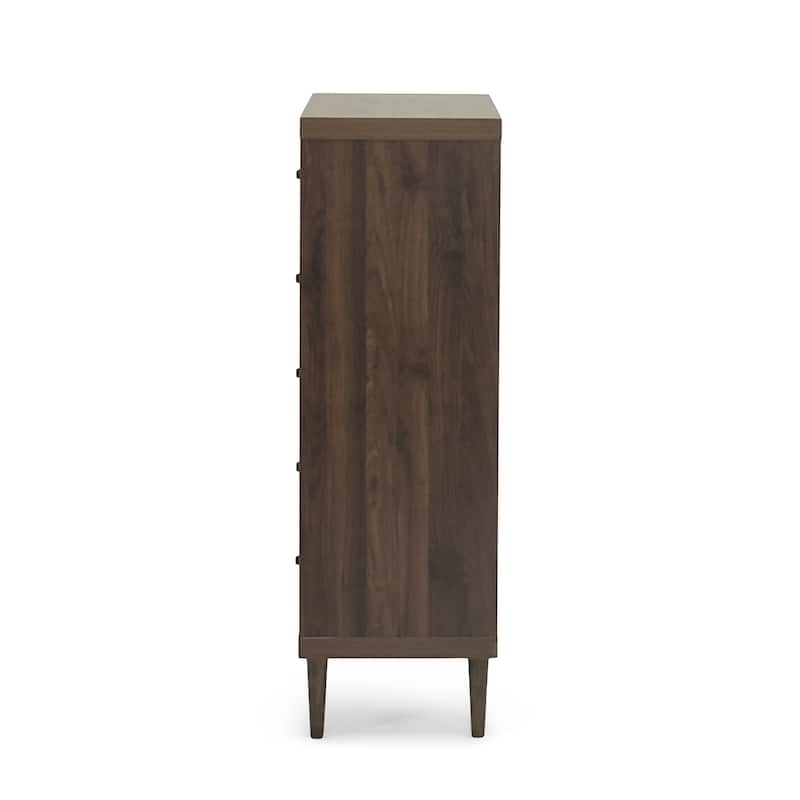Nystrom Mid Century Modern 5 Drawer Dresser by Christopher Knight Home