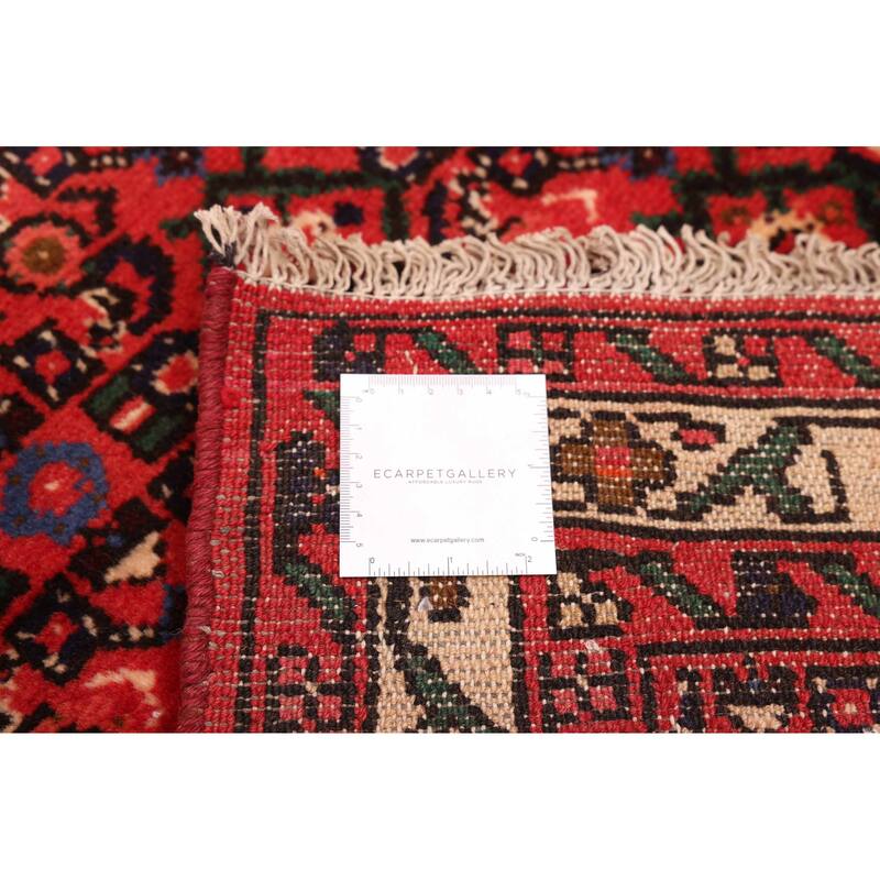 ECARPETGALLERY Hand-knotted Andelz Red Wool Rug - 2'9 x 9'9