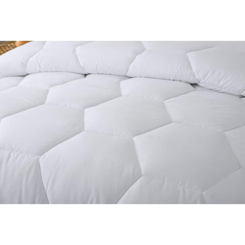 Better Style Home Microfiber Honeycomb Comforter Sets