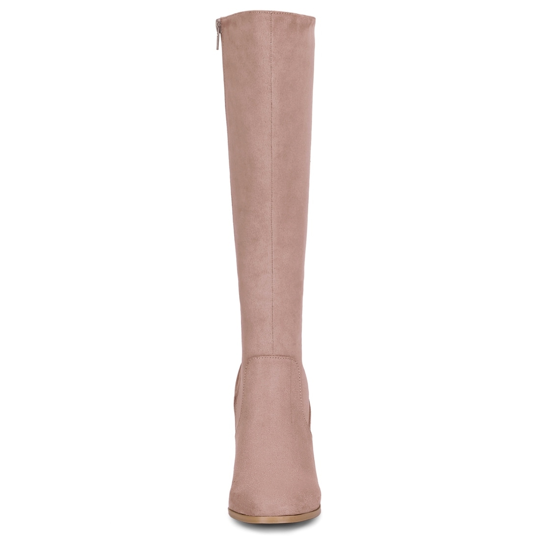 lipsy zip detail stiletto knee high boots