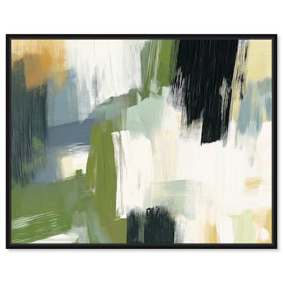 Moss Layers I Canvas by Art Remedy