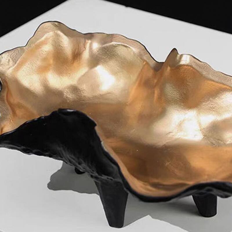 Modern Decorative Bowl Geode Design for Home Decor - 4' x 10'