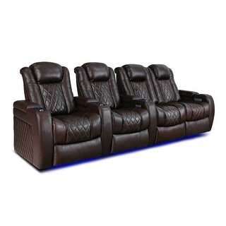 Valencia Tuscany Top Grain Nappa 11000 Leather Home Theater Seating ...