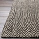 preview thumbnail 24 of 28, Abbie Handmade Chevron Stripe Jute Area Rug