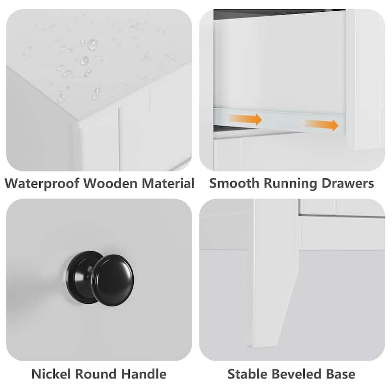 6 Chest of Drawer Dresser