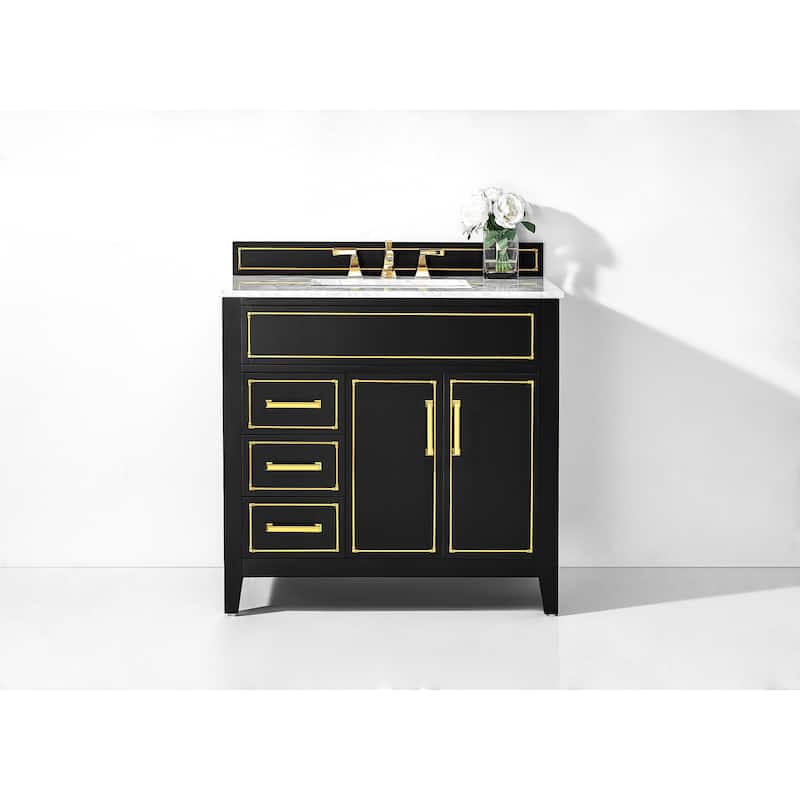 Ancerre Designs Aspen Bathroom Vanity Set
