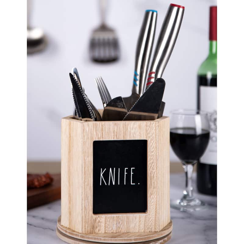 Rae Dunn Kitchen Utensil Holder Spinner