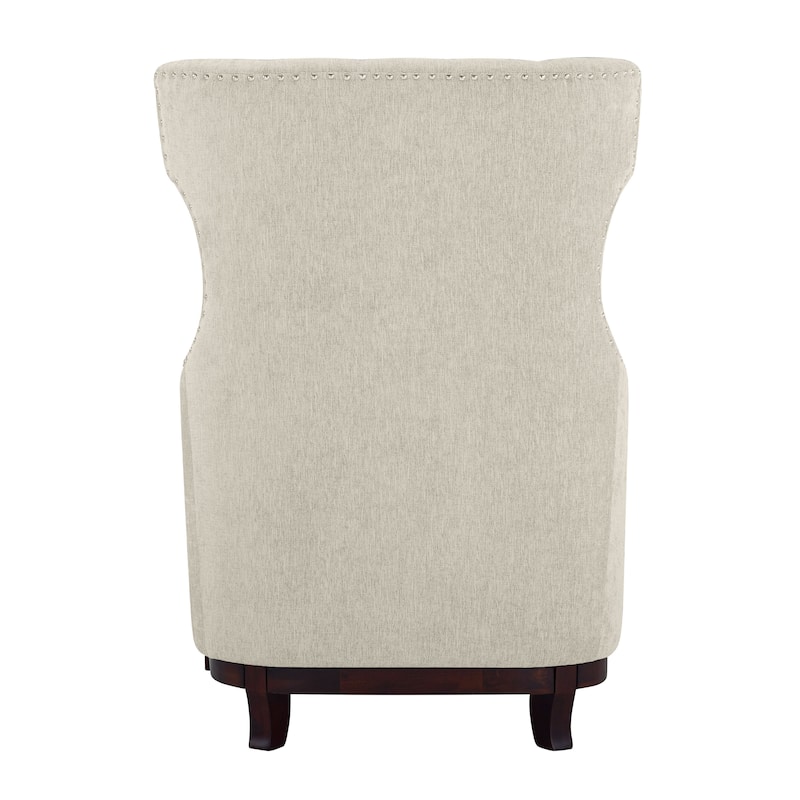 Paighton Tufted Wingback Accent Chair