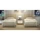 preview thumbnail 26 of 31, VECELO Twin Size Kids Bed Frame, Easy-to-assemble Metal Twin Platform Bed Frame with Under-bed Storage Gold