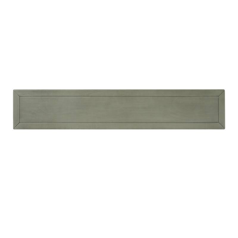 Entryway Table With 4 Drawers, Retro Console Table With Open Shelf For Entryways, Living Rooms,And Hallways