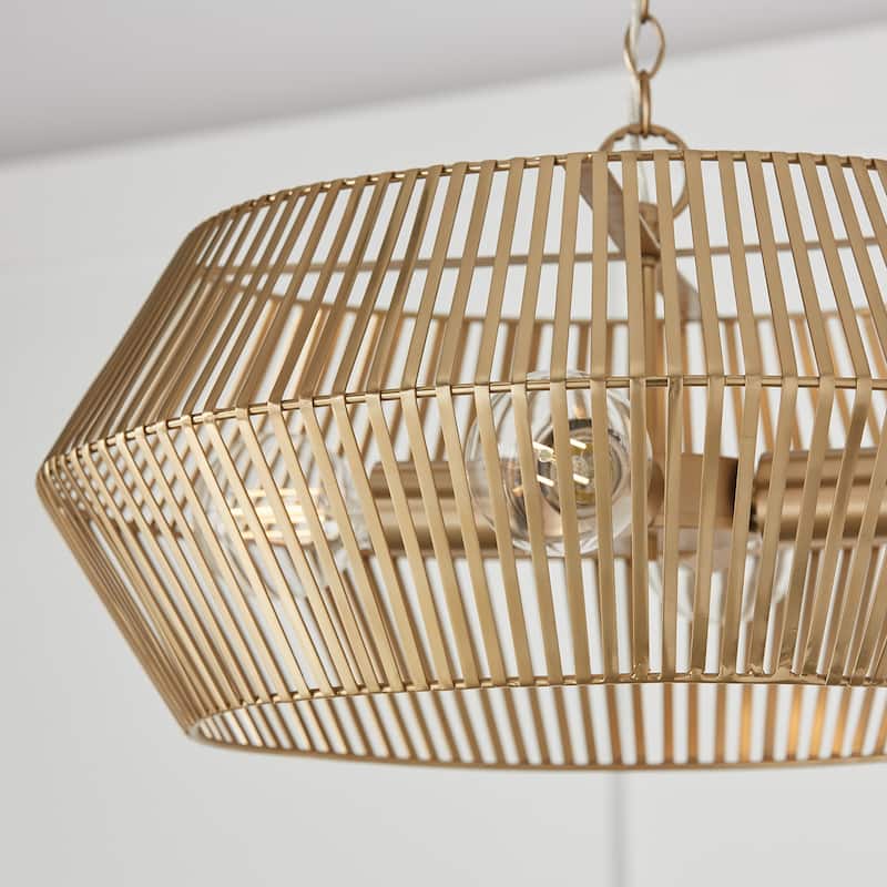 Kaiya 4-Light Pendant - 22"W x 11.50"H
