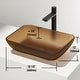 preview thumbnail 9 of 12, VIGO Sottile 18"L x 13"W Glass Vessel Sink and Gotham 12"H Faucet Set