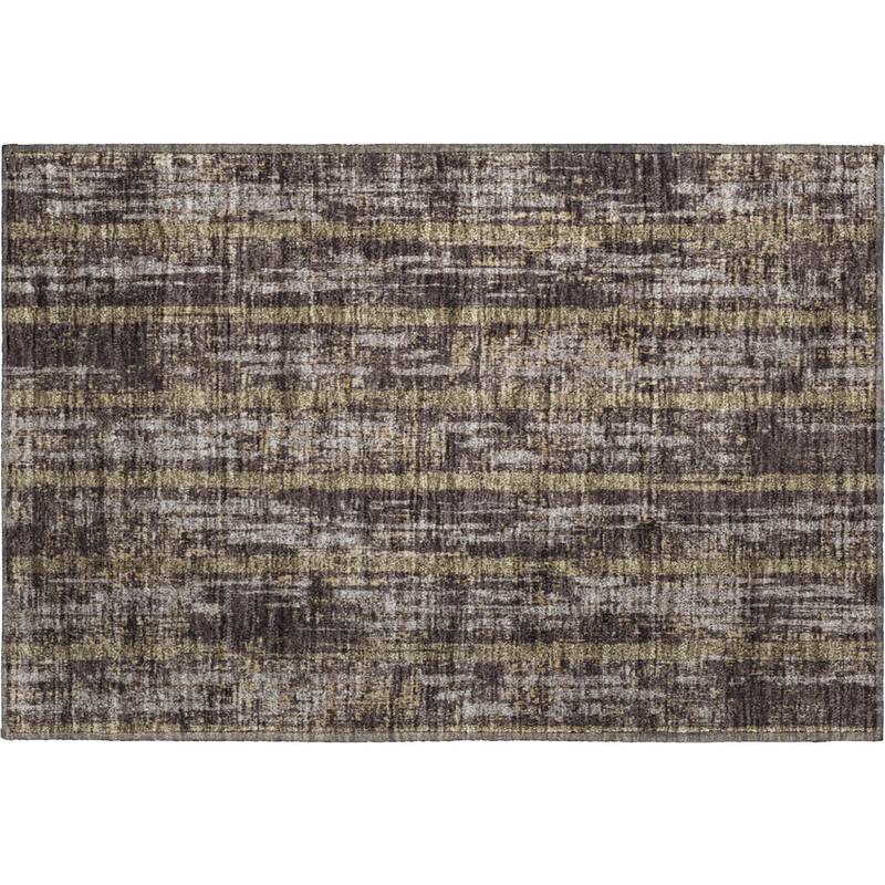 Premium Washable Super Soft Stripe Abrash Mayfield Rug