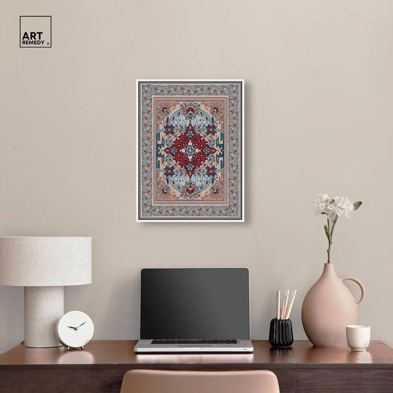 Ornamental bloom Canvas by Art Remedy
