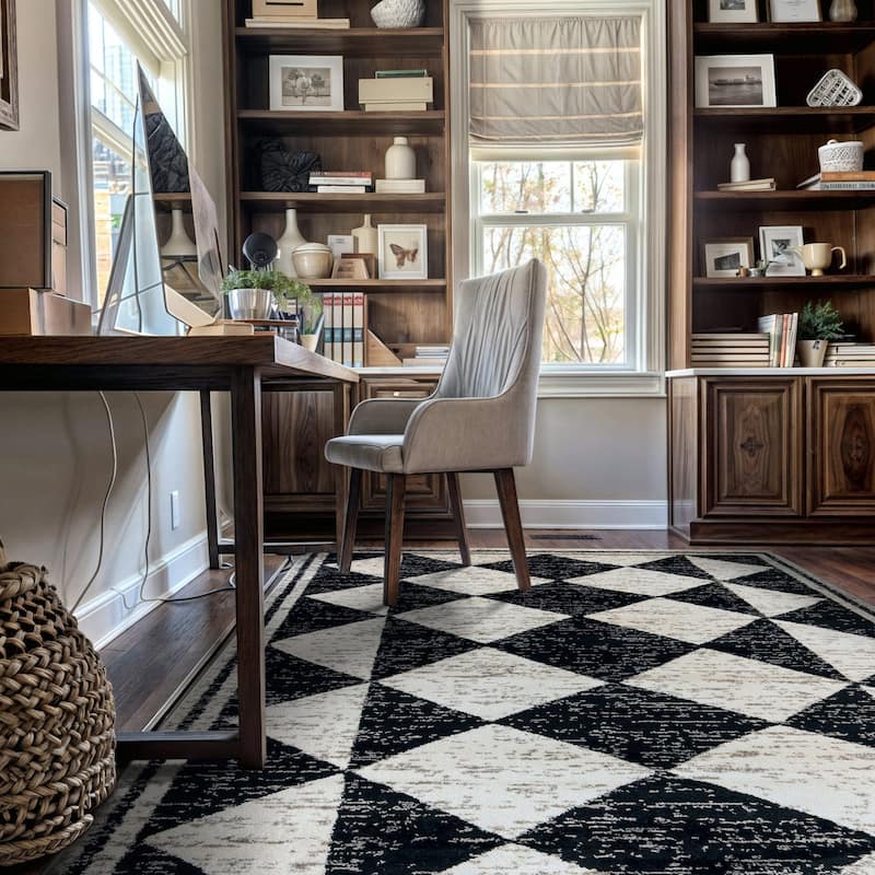Bohemian Trellis Area Rug