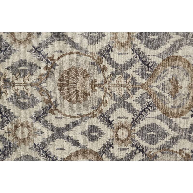 Grand Bazaar Bennet Hand Knotted Oriental Traditional Area Rug