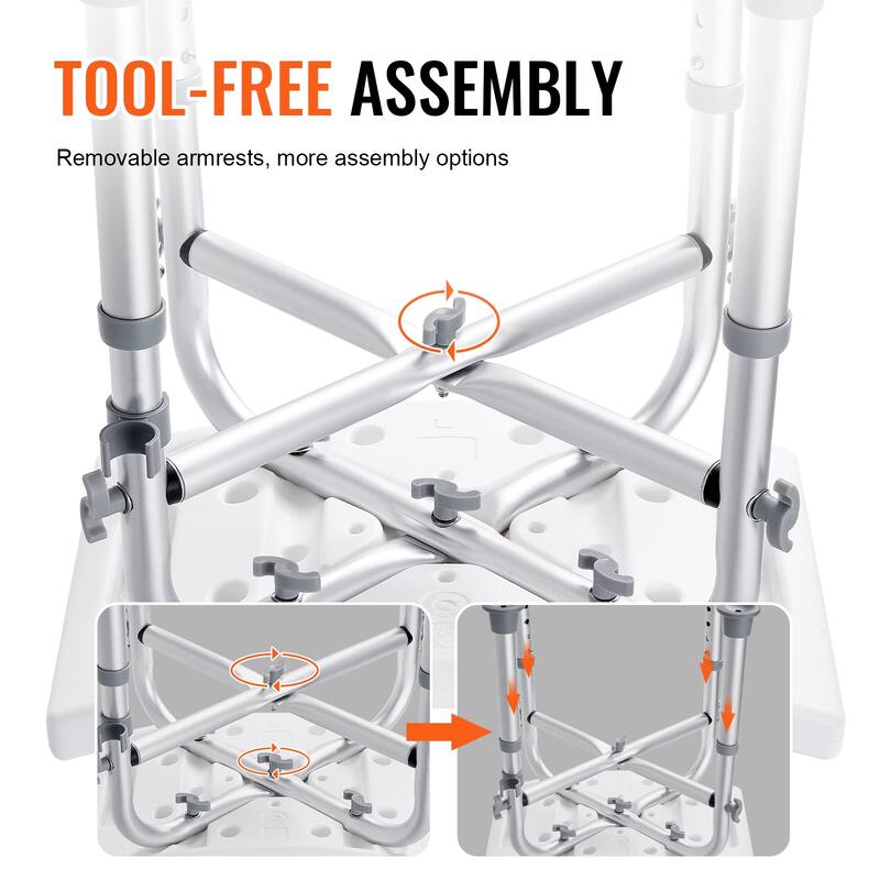 Shower Chair for Inside Shower for Elderly Disabled Adults Handicap